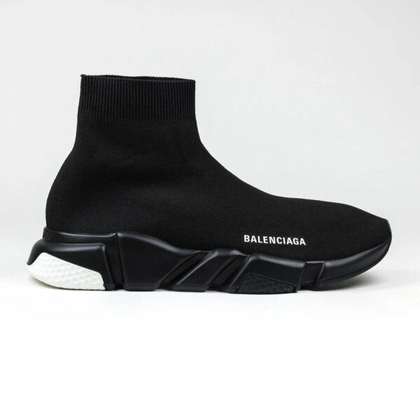 Balenciaga Speed Knit Sock Triple Black White