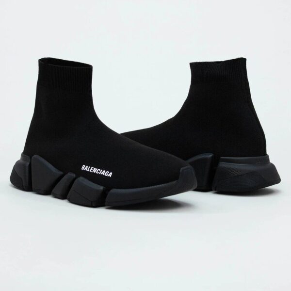 Balenciaga Speed Light Knit Sock 2.0 Triple Black