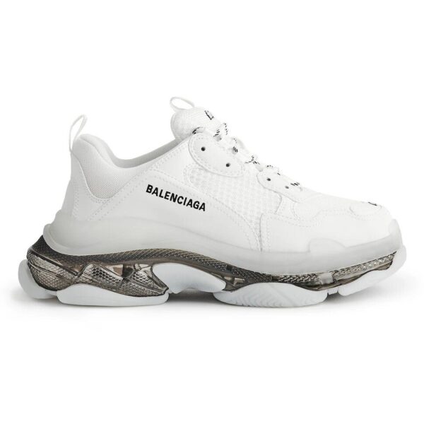 Balenciaga Triple S Sneaker White Clear Sole