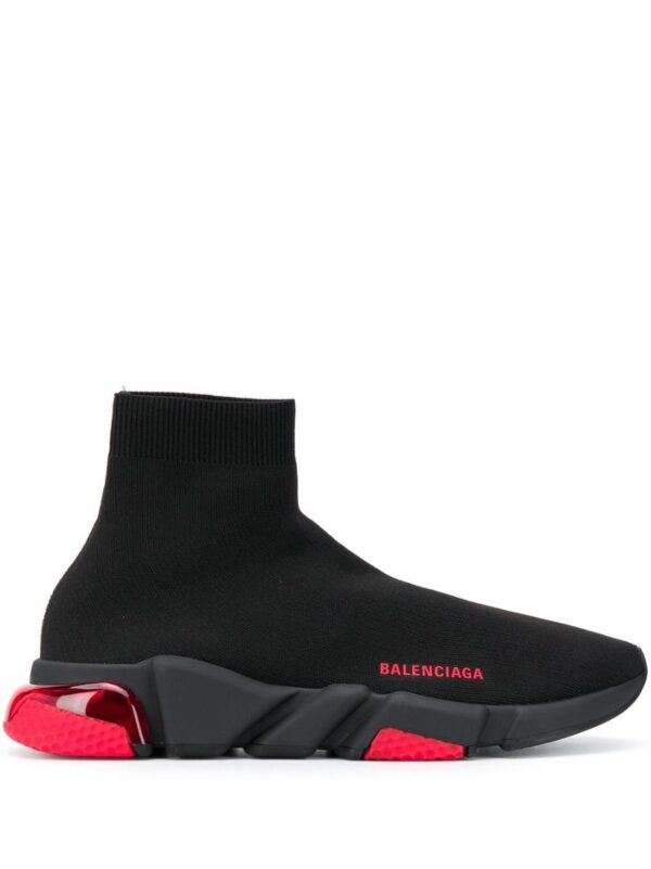 Balenciaga Two-Tone Slip-On Sock Trainers