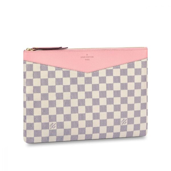 Louis Vuitton Women Daily Pouch - Damier Azur Canvas