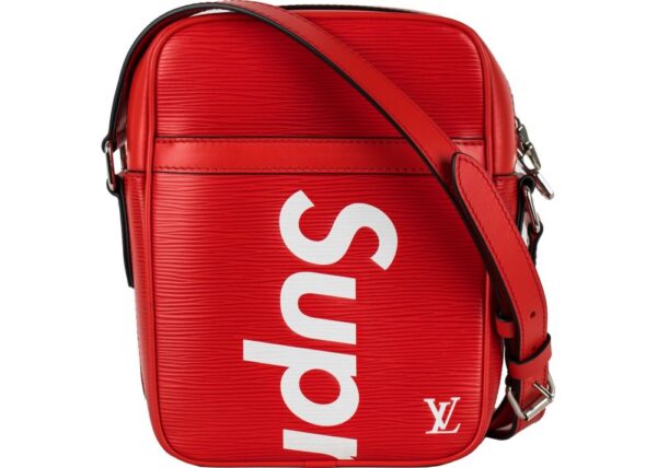 Louis Vuitton x Supreme Danube Epi PM Red