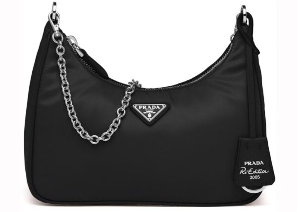 Prada Re-Edition 2005 Shoulder Bag Nylon Black