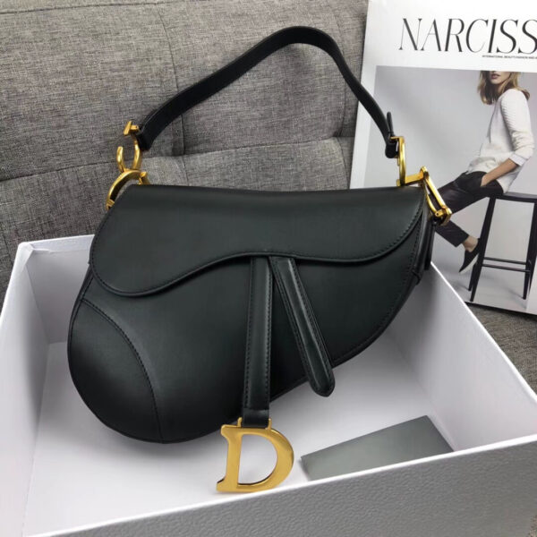 SADDLE BAG BLACK DIOR